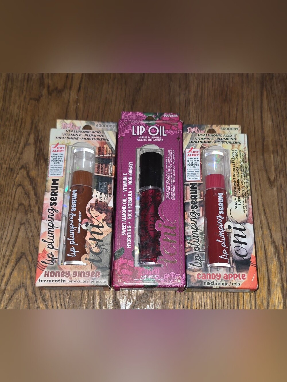 Ioni Lip Bundle- Plumping Lip Serums & Lip Oil BNIB